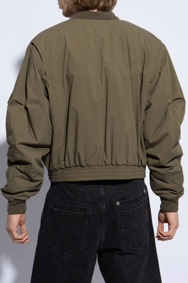 bomber　Jeanik コート　Mサイズ　オリーブ COLIMBO 【ZX-0110 ROSSIGNOL SQDR MOTORCYCLE COAT ＜OLIVE